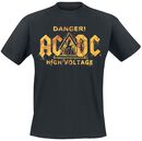 Danger! - High Voltage, AC/DC, T-Shirt Manches courtes