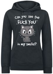 Can You See The Fuck You In My Smile!?, Tierisch, Sweat-shirt à capuche