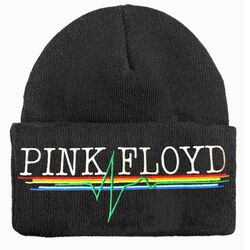 Amplified Collection - Heart Beat Pyramid Beanie, Pink Floyd, Bonnet