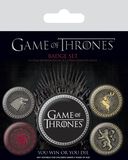 Emblèmes Stark, Targaryen, Lannister, Baratheon, Game Of Thrones, 713