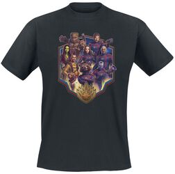 Les Gardiens de la Galaxie Vol. 3 - Photo de Groupe, Les Gardiens De La Galaxie, T-Shirt Manches courtes