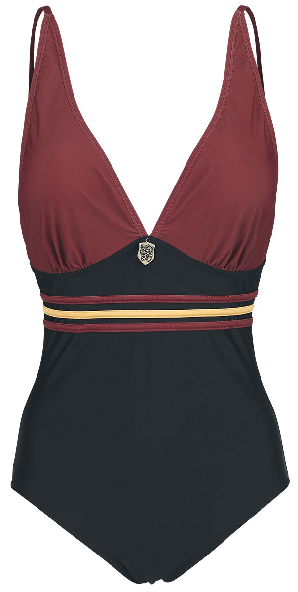Maillot De Bain Fille Harry Potter Hedwig - Licence Officielle - Bretelles Réglables - Tissu Séchage Rapide - Tailles 116 à 164