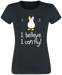 I Believe I Can Fly!, Tierisch, T-Shirt Manches courtes