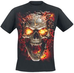 Skull Blast, Spiral, T-Shirt Manches courtes