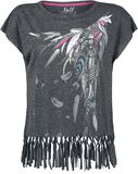 Cropped Dreamcatcher, Full Volume by EMP, T-Shirt Manches courtes