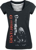 Up Your Fist, Disturbed, T-Shirt Manches courtes