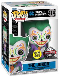 Dia De Los DC- Joker (Glow in the Dark) - Funko Pop! n°414