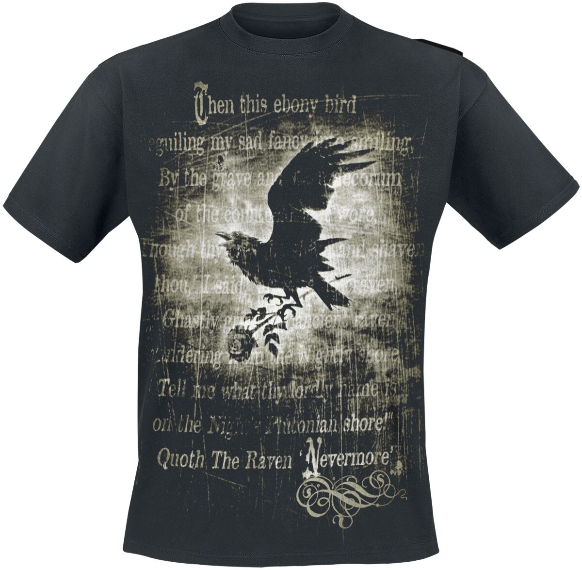 Blackcraft Cult Nevermore Tarot - T-Shirt Homme Homme T-Shirt Manches