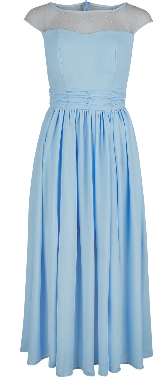 Pippa Sky Blue Bridesmaid Dress H&R London Robe longue EMP