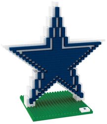 Dallas Cowboys - 3D BRXLZ - Logo, NFL, Jouets