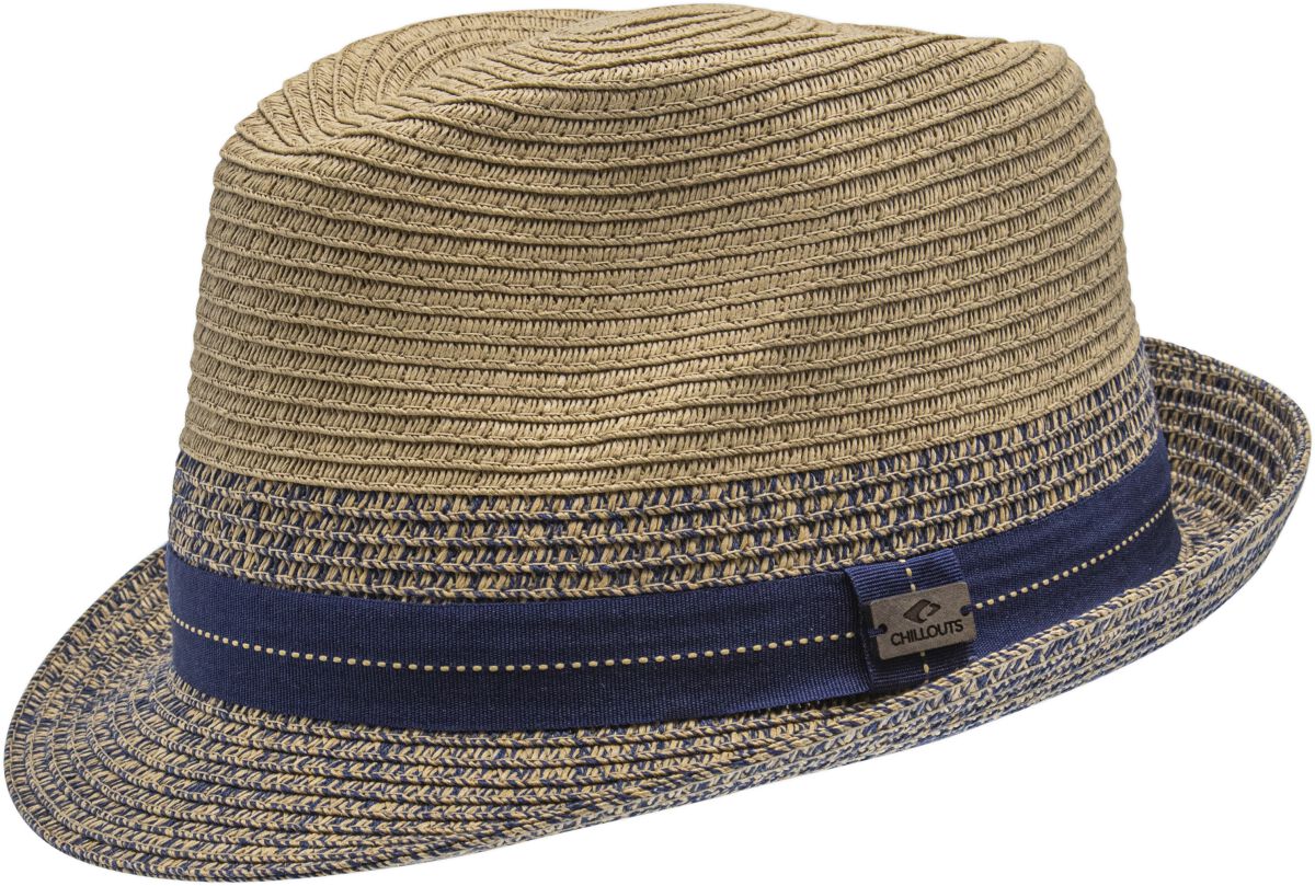 Chapeau De Paille Labasa Chillouts - 100% Viscose - Réglable - Style Fedora - Plage/vacances - Taille Unique Femme