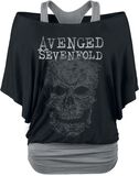 Grey Skull, Avenged Sevenfold, T-Shirt Manches courtes