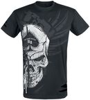 Reckless Skull Shirt, Rock Rebel by EMP, T-Shirt Manches courtes