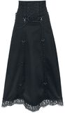 Long High Waist Skirt, Gothicana by EMP, Jupe longue