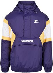 Starter colour block half-zip retro jacket, Starter, Veste mi-saison