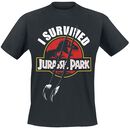 I Survived!, Jurassic Park, T-Shirt Manches courtes