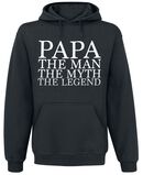 Papa - The Man, Family & Friends, Sweat-shirt à capuche