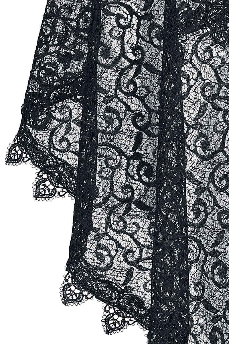 Écharpe noire et blanche écharpe gothique écharpe en soie plumes foulards  peints à la main foulards noirs ornement art nouveau paon noir -  France