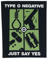 Just Say Yes, Type O Negative, Dossard
