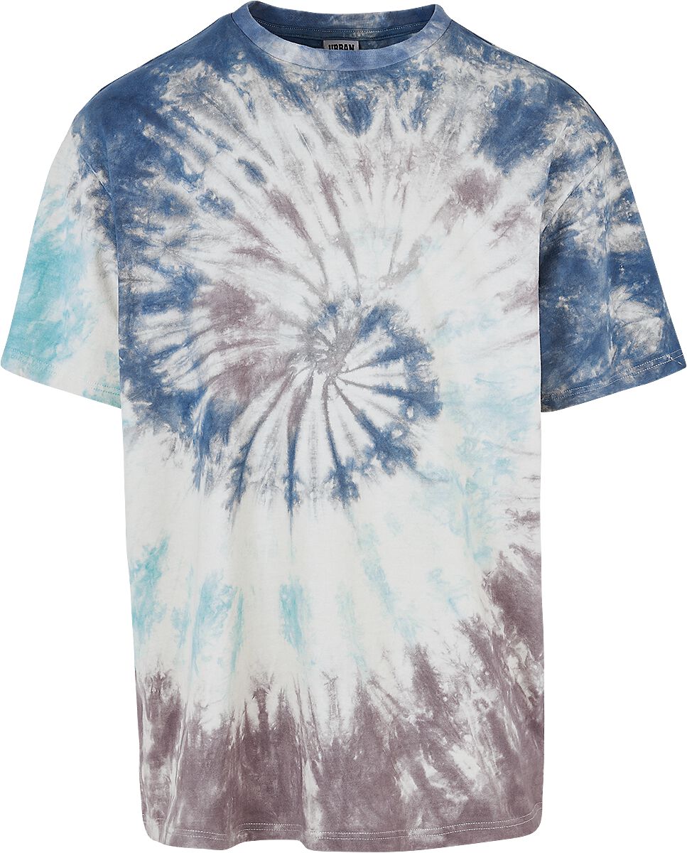 T-Shirt Oversize Tie-Dye Urban Classics T-Shirt Manches courtes
