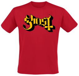 Yellow Logo, Ghost, T-Shirt Manches courtes