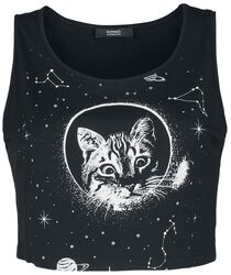 Crop Top Space Kitty, Banned, Top