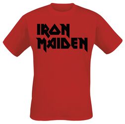 Classic Logo, Iron Maiden, T-Shirt Manches courtes