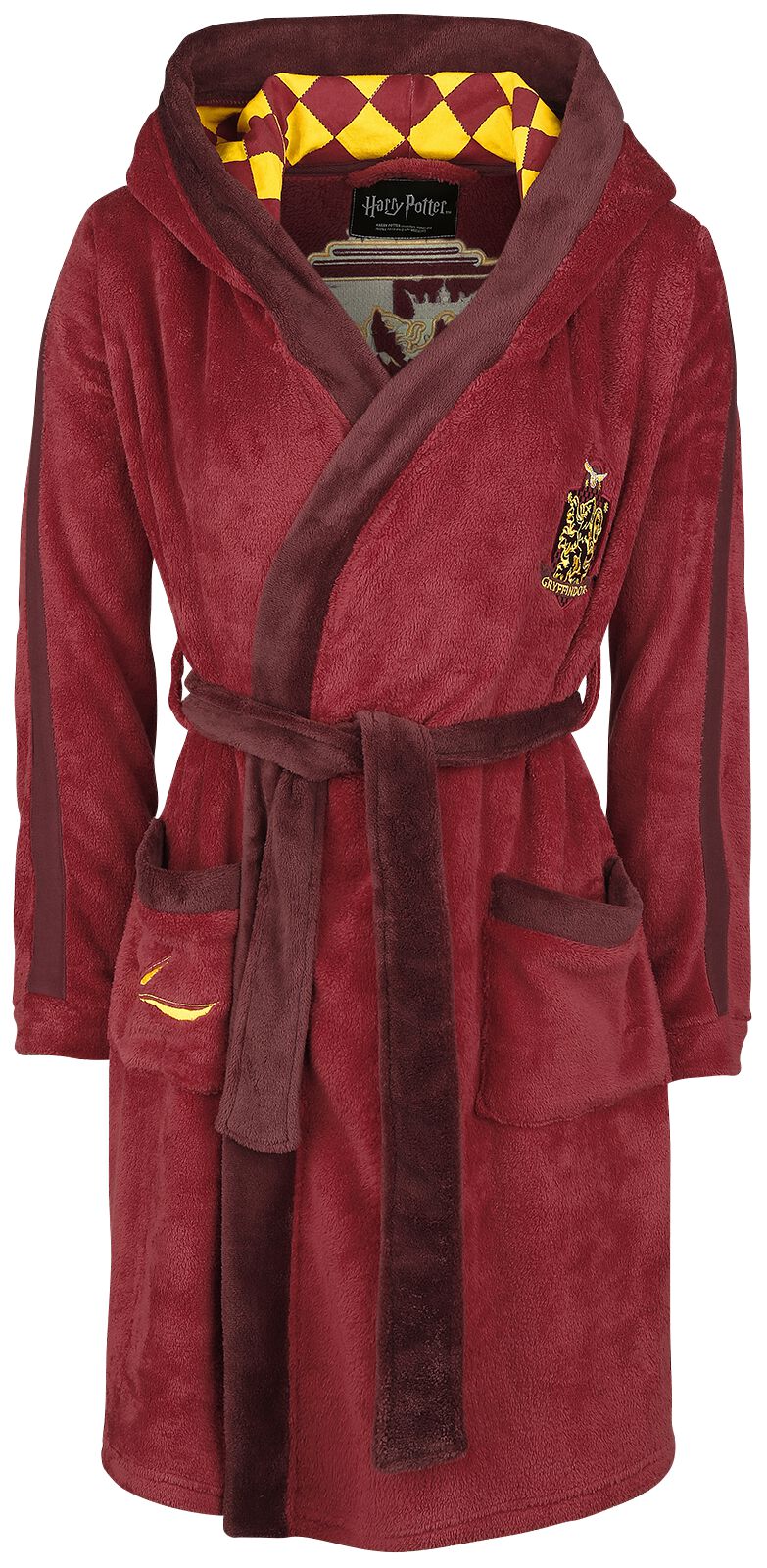 Gryffindor bathrobe, long Harry Potter Peignoir de bain EMP