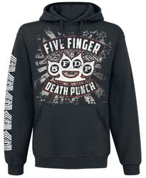 Punchagram, Five Finger Death Punch, Sweat-shirt à capuche