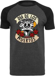 Duffy Duck - Dia De Los Muertos, Looney Tunes, T-Shirt Manches courtes