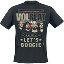 Let's Boogie - Linz, Volbeat, T-Shirt Manches courtes