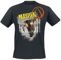 3 - Claptrap - Mayhem, Borderlands, T-Shirt Manches courtes
