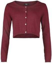 Short knitted cardigan, RED by EMP, Cardigan