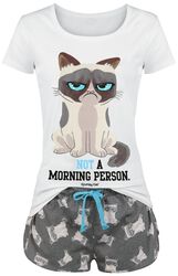 Not A Morning Person!, Grumpy Cat, Pyjama