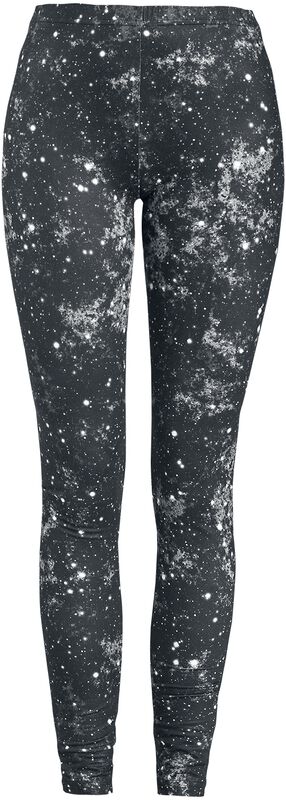 Leggings Noir Imprimé Galaxie