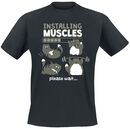 Installing Muscles please wait ..., Installing Muscles please wait ..., T-Shirt Manches courtes