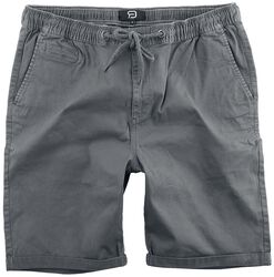Grey Fabric Shorts, RED by EMP, Short