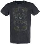 Crow Card, Black Premium by EMP, T-Shirt Manches courtes