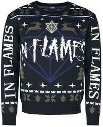 Holiday Sweater 2022, In Flames, Pull de Noël