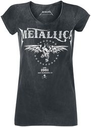 Biker, Metallica, T-Shirt Manches courtes