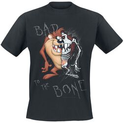 Diable de Tasmanie - Bad to the Bone, Looney Tunes, T-Shirt Manches courtes
