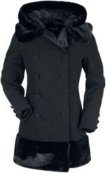 Jacket with plush, Gothicana by EMP, Veste d'hiver