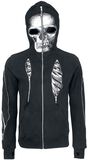 Full Beast Skull, Jawbreaker, Sweat-shirt zippé à capuche
