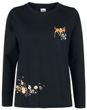 Floral, Bambi, T-shirt manches longues