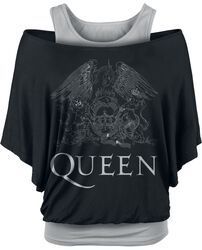 Crest Logo, Queen, T-Shirt Manches courtes