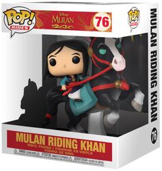 Mulan riding Khan (POP! Rides) vinyl figure 76, Mulan, Funko Pop!