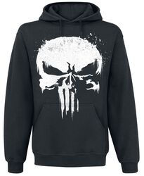 Logo Crâne Graffiti, The Punisher, Sweat-shirt à capuche