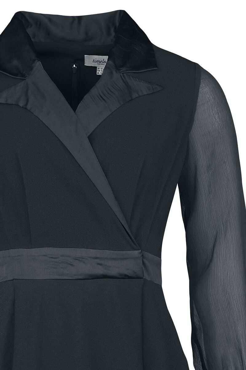 Polly Robe Noire Timeless London Robe milongue EMP