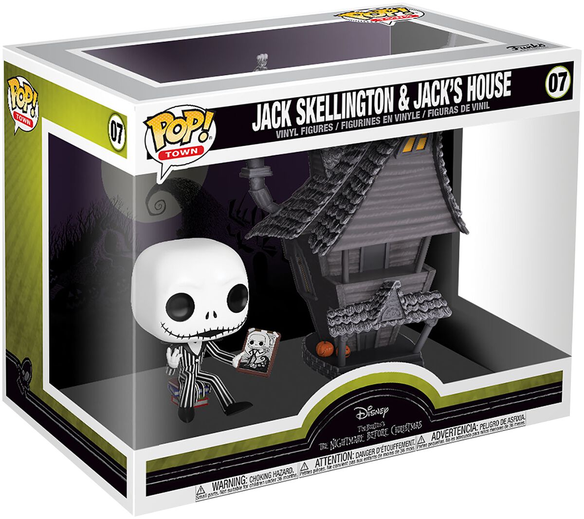 Jack Skellington and Jacks House Funko Pop! n° 07 Nightmare Before