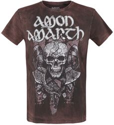 Carved Skull, Amon Amarth, T-Shirt Manches courtes
